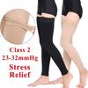 Druk Niveau 2 Unisex Compressiekousen 23-32MMHG Dijhoge Kousen Stressverlichting Compressiekousen