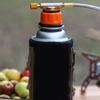 High Pressures Gas Canister Adapter Secure Compacts Gas Tanks Connectors for Backpacking and Picnics Use
