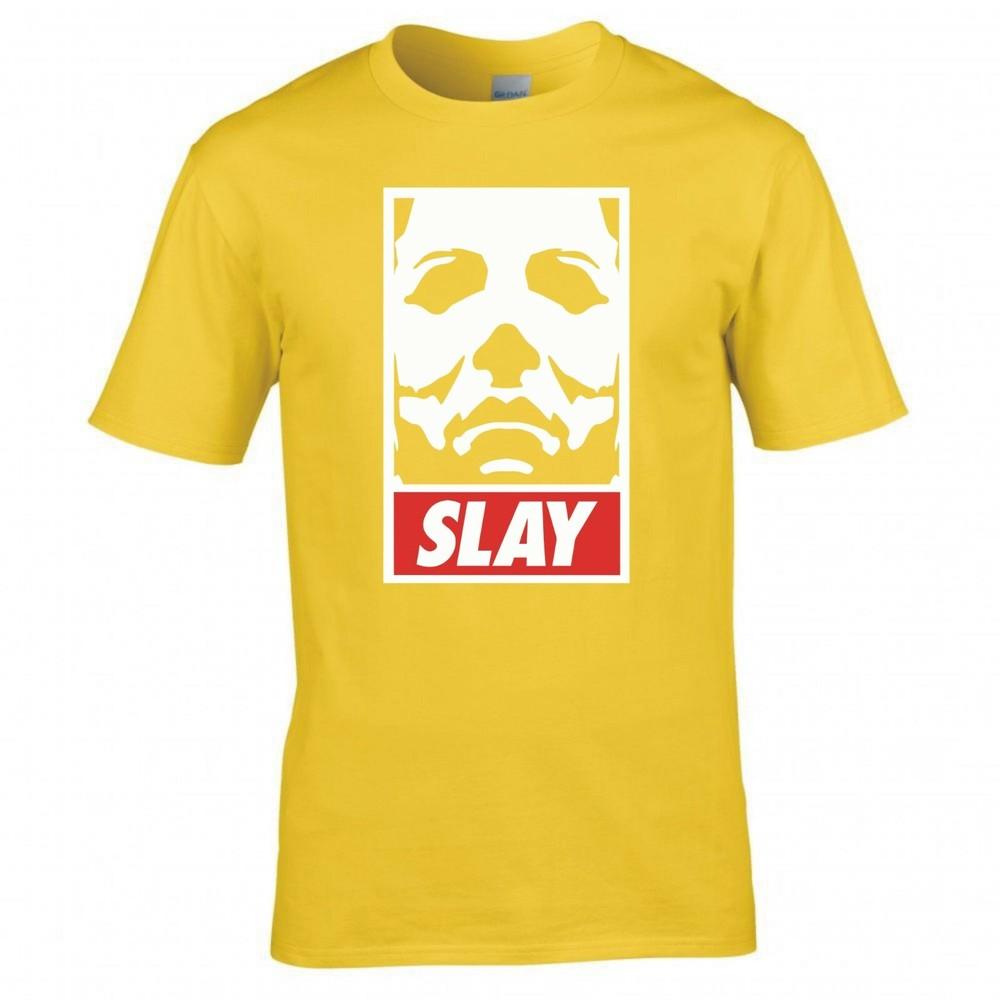 Inspired By Halloween Michael Myers Obey Slay Tshirt