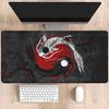 Koi Taichi Fish Gaming Yin Yang Mouse Pads Neutral Table Mats Computer Big Mousepad Company Large Gamer HD Printing XXL Desk Mat
