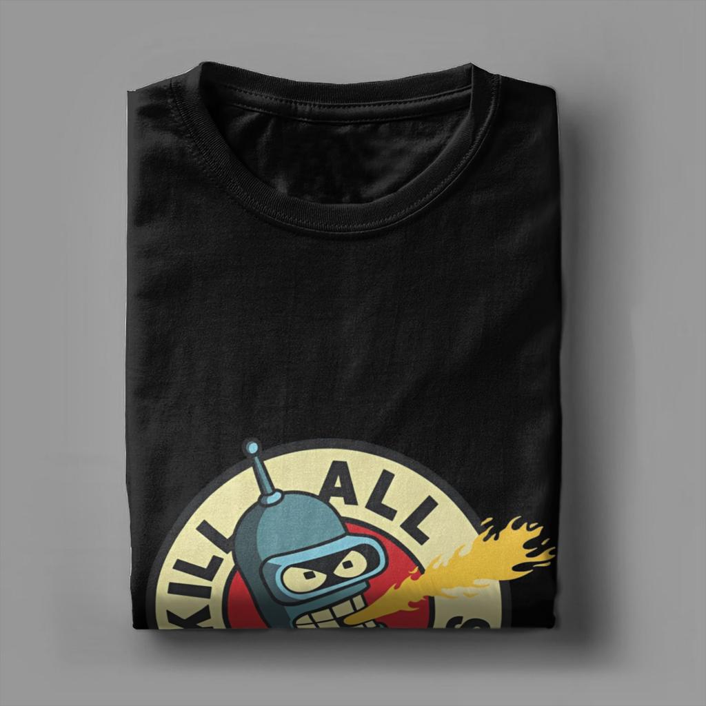 Harajuku T Shirt Summer F-Futuramas  Hip Hop T-Shirts  Save Thr Planet  100 Cotton Tee Shirt for Man  Short Sleeve Top Tees