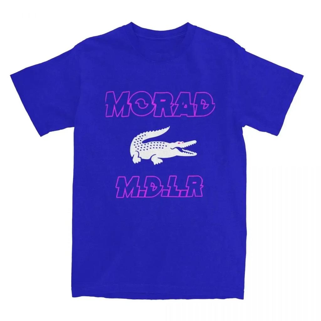 High Quality Cotton M.D.L.R Morad Men Women's T Shirt Accessories Leisure Tee Shirt T-Shirt Pure Cotton Graphic Printing Clothes