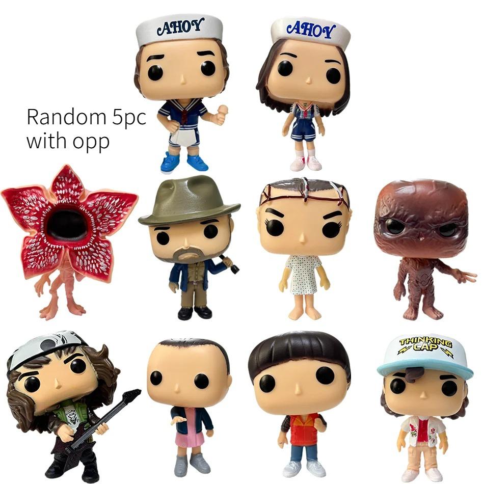 10 Popular 4-Inch Movie and TV Character Figures: Weird Man-Eating Plant Doll Models for Desktop Decoration and Toys