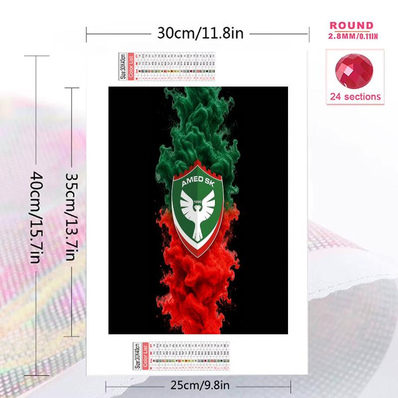 Eagle Emblem Streetwear Graphic 100% Round Full Drill 5D DIY Diamond Painting Embroidery Cross Stitch Rhinestone Decor