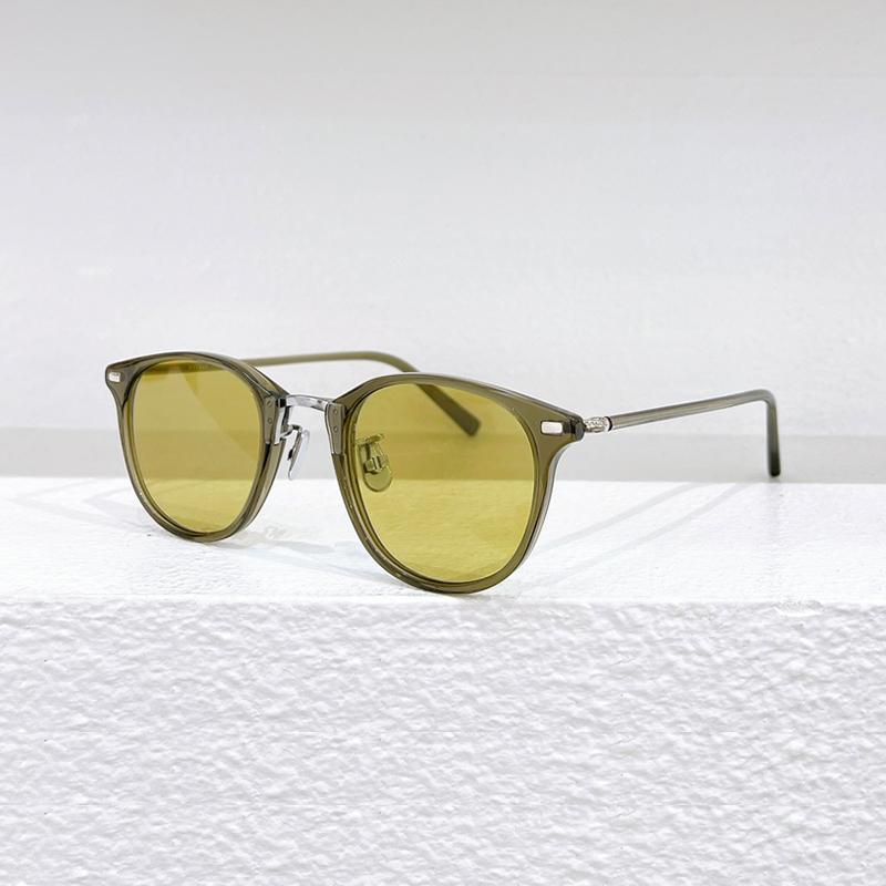 

Японские высококачественные ацетатные солнцезащитные очки, мужские модные овальные круглые солнцезащитные очки, дизайнерские оптические очки ручной работы для женщин 559