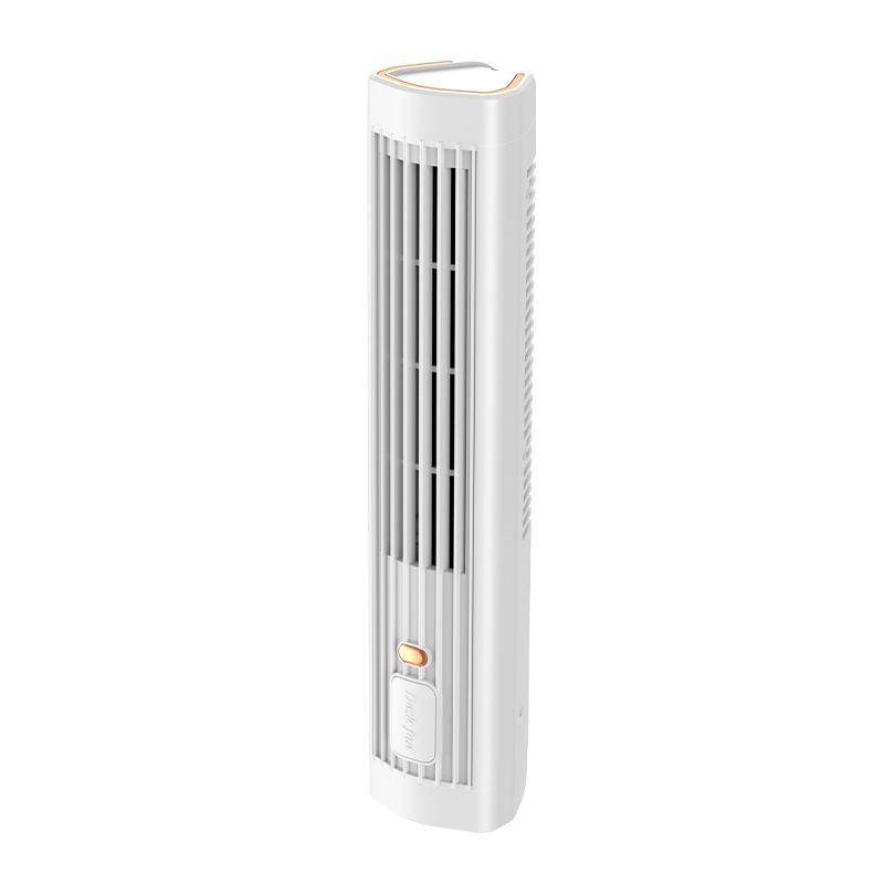 Non-blade Fan - Dual-purpose Standing and Lying Type Large Wind Power Electric Fan for Home, Dormitory, Office, Tabletop Circular Fan