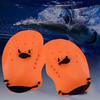 Flexible Swimming Training Paddles Water Resistant Finger Webbed Paddle  Swimming Training