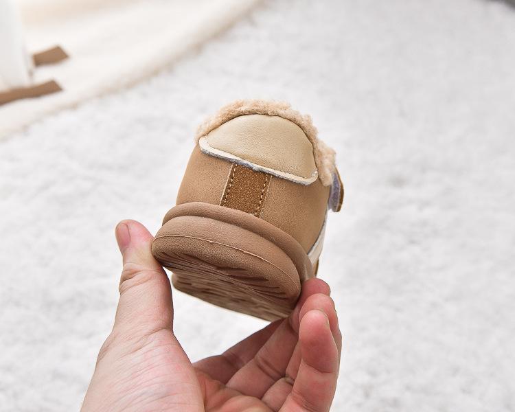Wasserdichte Winter-Sneaker und Schneestiefel für Kinder mit Fleecefutter