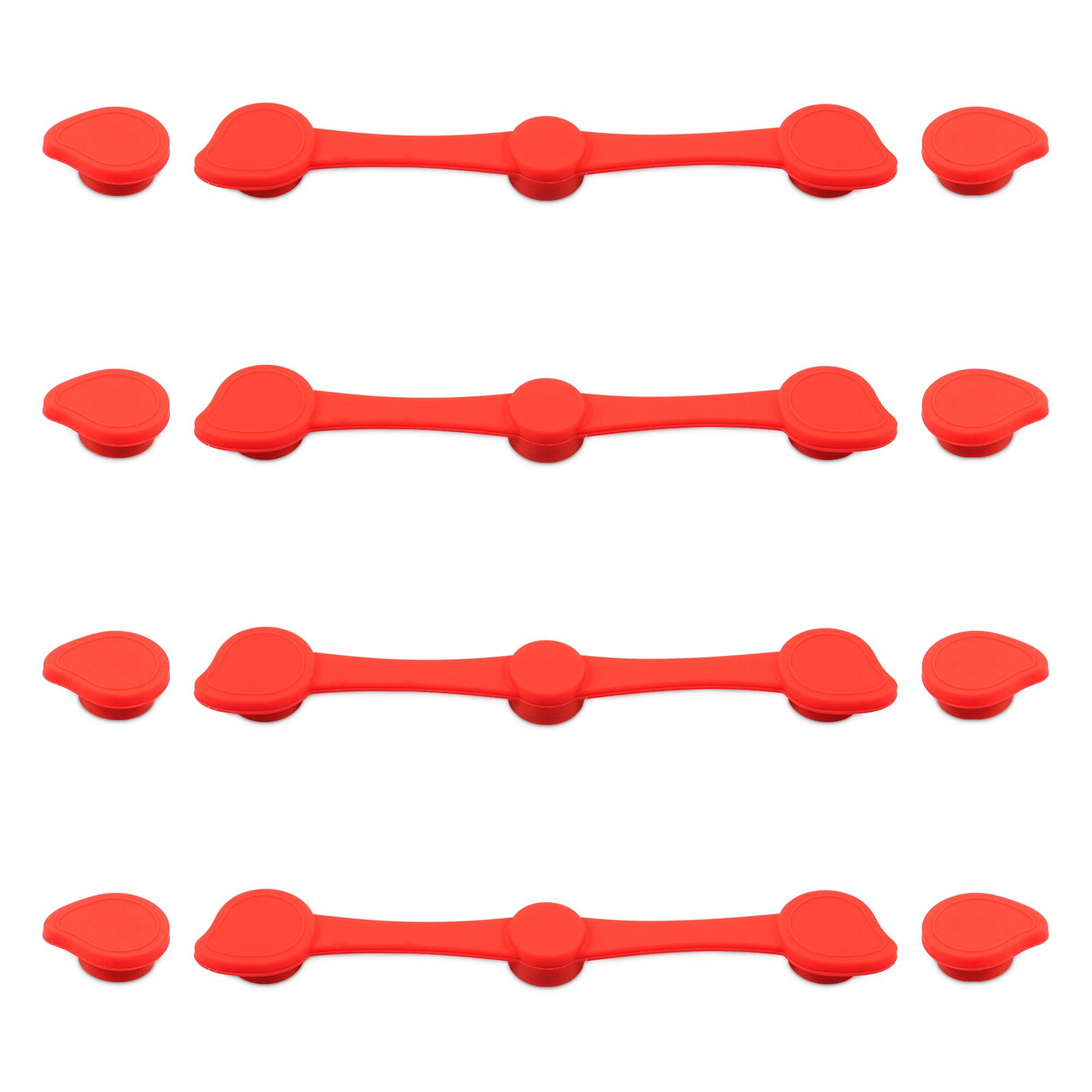 

4 шт. Магнит для аэрофритюрницы Термостойкая магнитная силиконовая пряжка Прочная адгезия Магнит для вкладыша аэрофритюрницы Силиконовая пряжка для выпечки