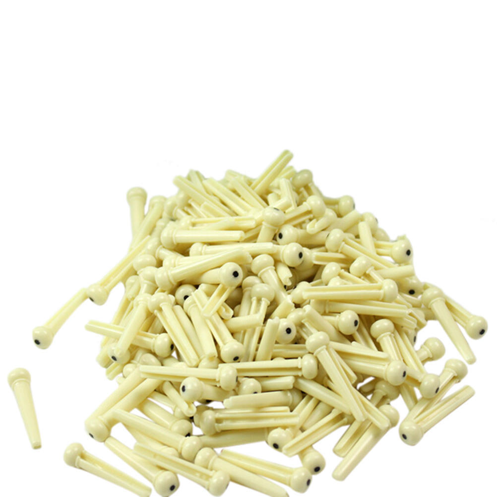 6Pcs Plastic Bridge Pins For Acoustic Guitar Accessories Quality Replacement