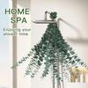 20 PCS Dried Eucalyptus Stems, 17'' Natural Real Live Greenery Eucalyptus Leaves Branches Hanging Shower, Preserved Fresh Eucalyptus Plant for SPA
