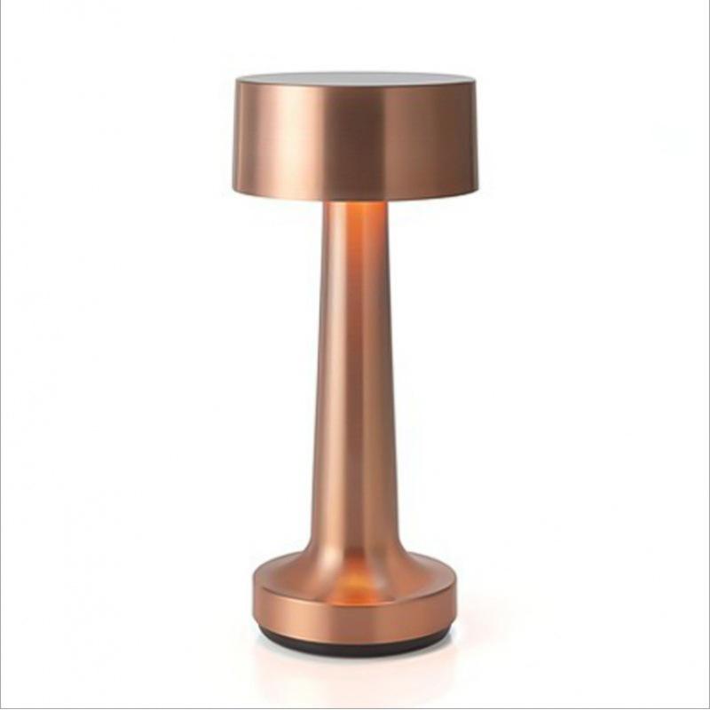 Retro Metal Dumbbell Table Lamp - Minimalist Night Light for Bars, Restaurants, and Living Rooms