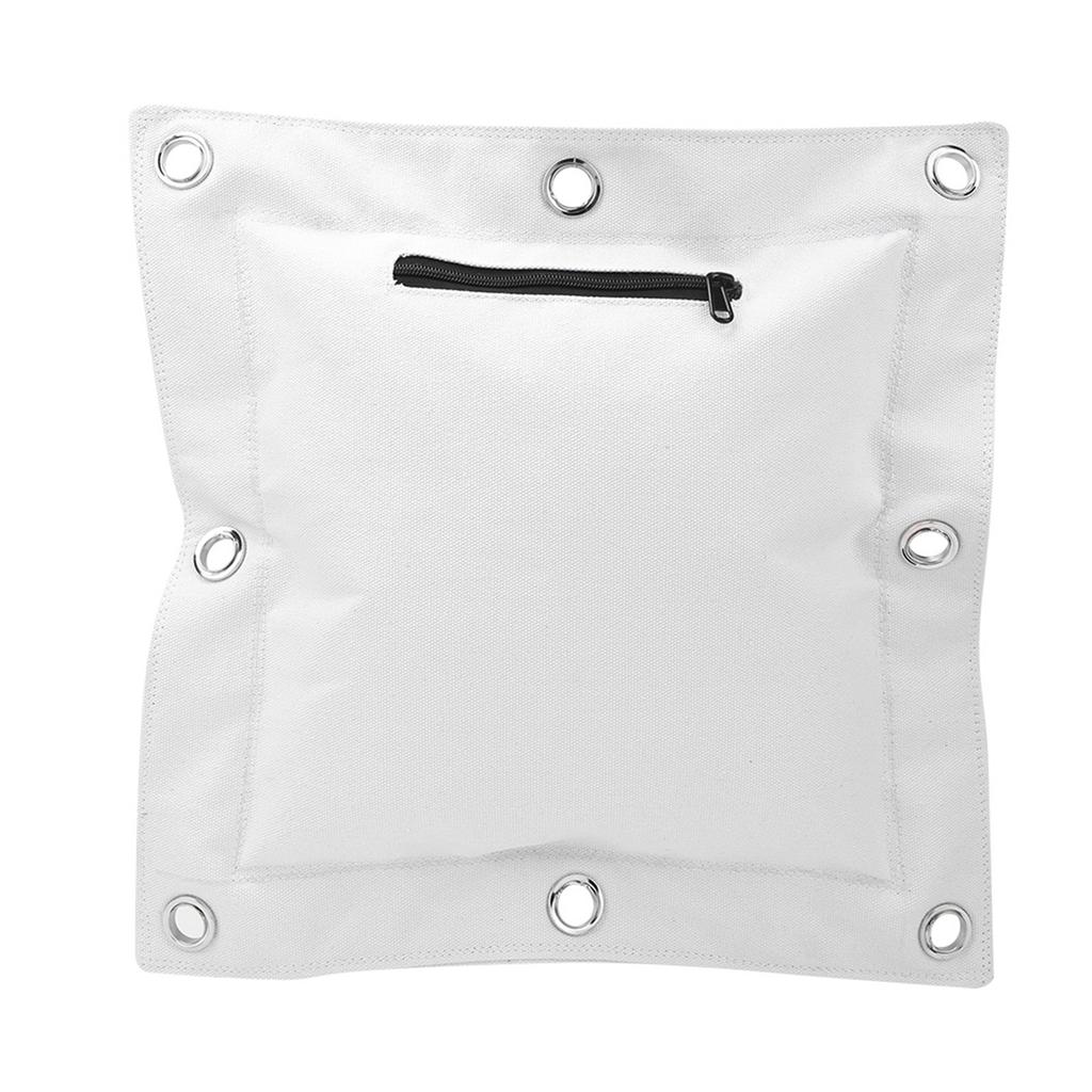 Wing Chun Wall Canvas Punch Empty Sand Bag Target with Zipper for Boxing Muay Thai Sanda
