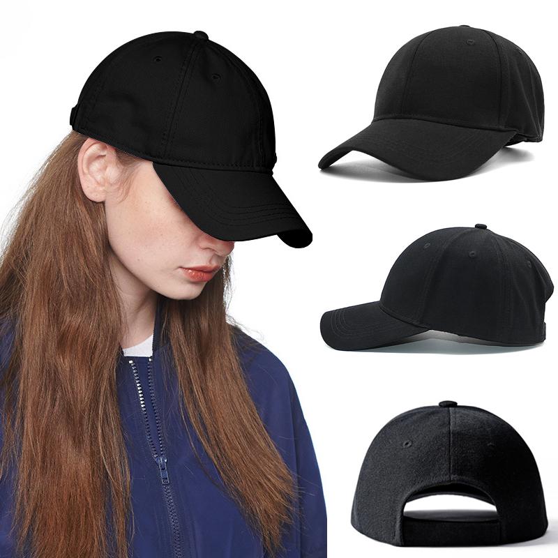 Sommer Unifarbene Damen Sport Baseballkappe Verstellbare Unisex Baseballkappen Familien Baseball Sonnenhüte Hip-Hop-Hut Großhandel Kappen