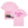 Kpop Katseye PINKY UP Graphic Print Fashion T Shirts Pop Music Men Women Korean Aesthetic T-shirts Loose Male Cotton Tees Band T-shirt summer Tops