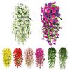 Artificial Plants Rattan Eucalyptus Wall Hanging Fake Flowers Simulation Greenery Fake Hanging Plant Vine DIY Home Outdoor Decor