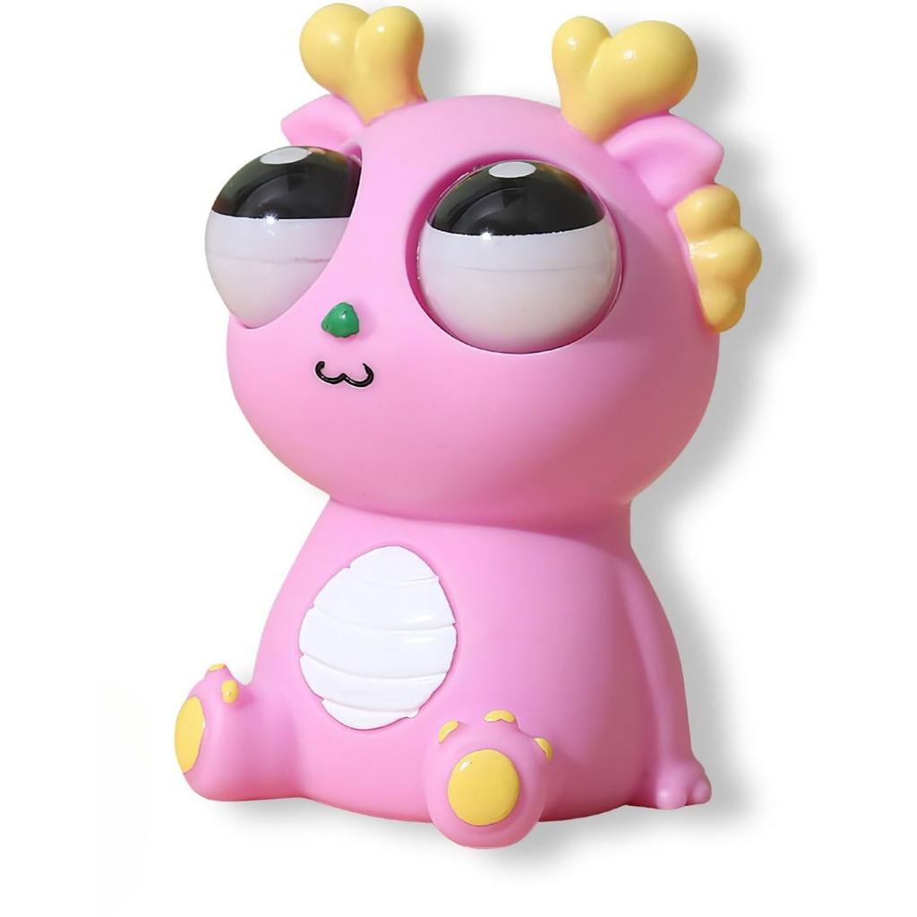 Squeeze Stress Relief Toy Eye Popping Dragon Funny Eyeball Burst Toys Pop Out Eyes Toy,Party Favors,Ideal Gift for All Occasions