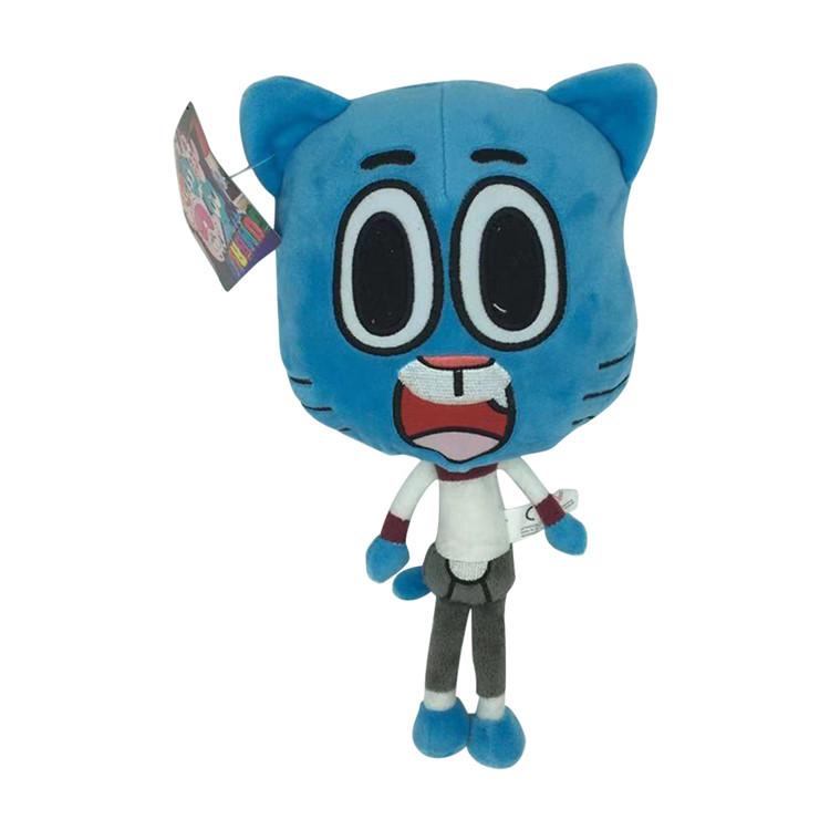 The Amazing World of Gumball Plush Toy Gumball Cartoon Stuffed Animal Soft Cute Kids Birthday Gift 30cm