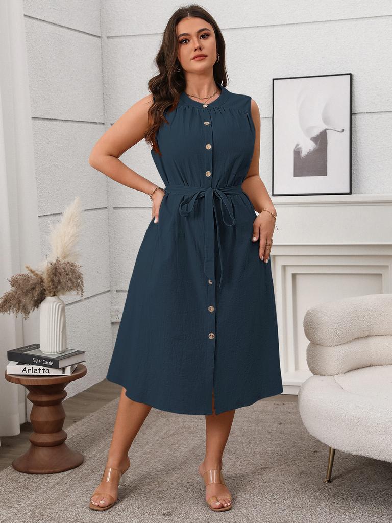 European and American foreign trade women's clothing cross-border Amazon independent station 2025 spring and summer temperament slim button-type