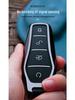 BYD Key Cover: Compatible with Qin Plus DMI, Dolphin, e2, Yuan, Qin Plus DMIE6, e3 - Metal Key Shell with Buckle.