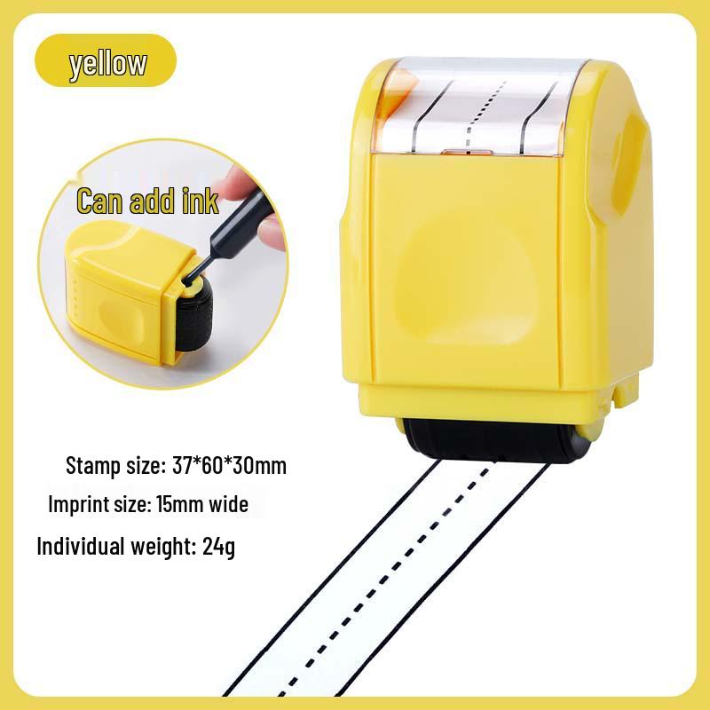 Expandable English Stamp Roller for Teaching Beginners