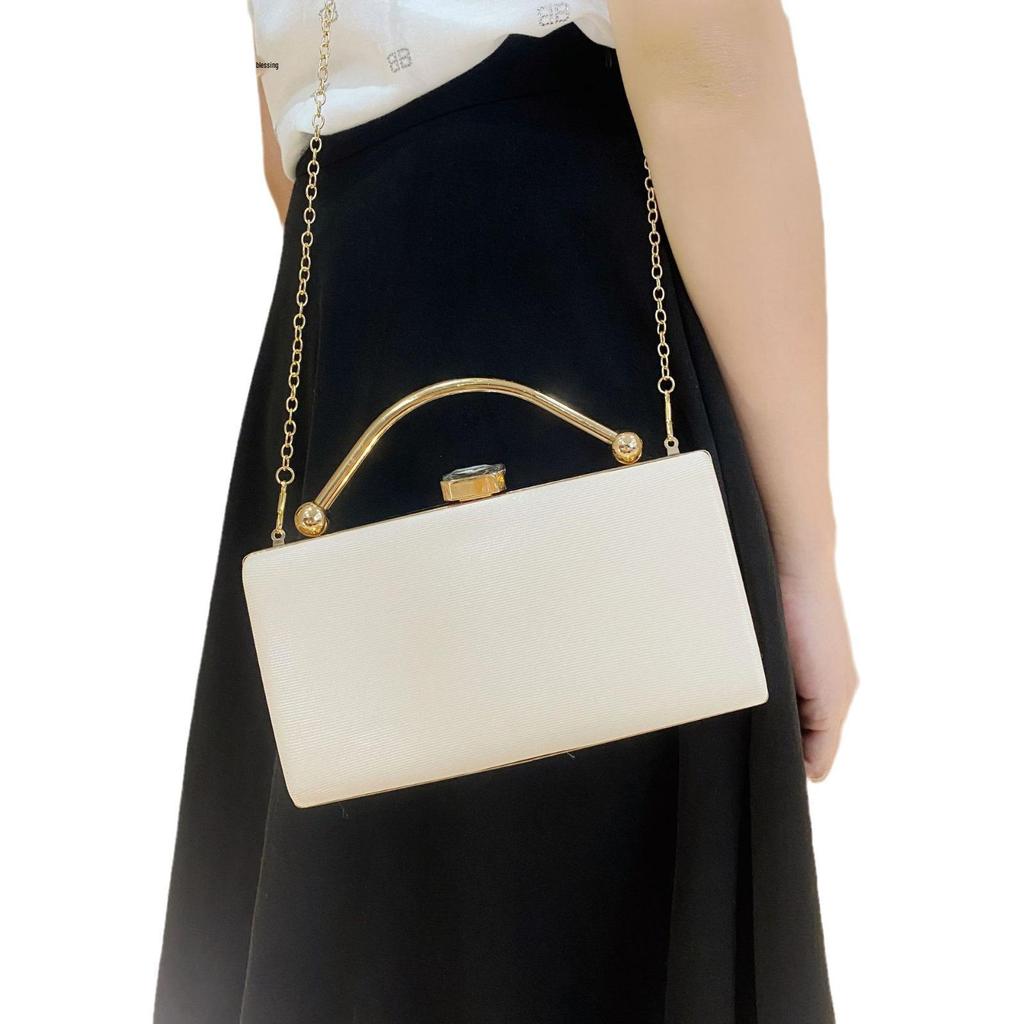 Elegant Patent Leather Evening Clutch: Wedding, Birthday, Banquet.