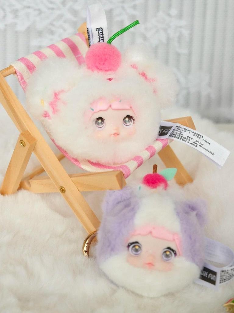 TRRCEPOS Nommi 100% Sweet Series Plush Blind Box  Lovebu-style Keychain, Lovebu-style Plush Toy, Plush Toy for Lovebu Lovers  Sweets & Ice