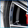 Aluminum Car Wheel Hub Badge Tire Rim Stickers Decoration Accessories Emblem For Volvo 240 C70 S40 S50 S60 S70 S80 S90 V40 V50 V60 V90 XC40 XC60 XC90