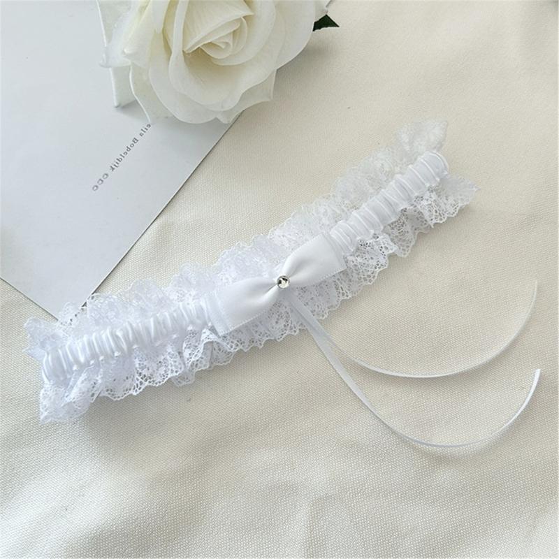 Breathable Polyester Sash Garter Belt For Bridesmaids And Evening Party Attire Accessories