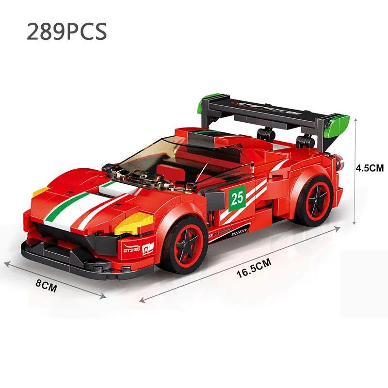 Speed Series Racing Sports Vehiclea Technique Car Supercar Building Blocks Set Bricks Classic Moc Model Toys For Kids