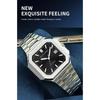 2025 Men's Classic Cubic Automatic Mechanical Watch 50M Waterproof Luminous Sapphire Crystal Reloj Hombre 41MM