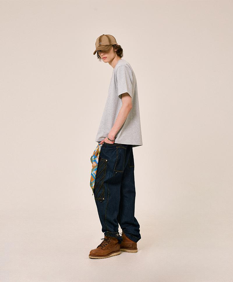 NUUKFITTER Nkft Heavy Cotton T-Shirt [Melange Gray]
