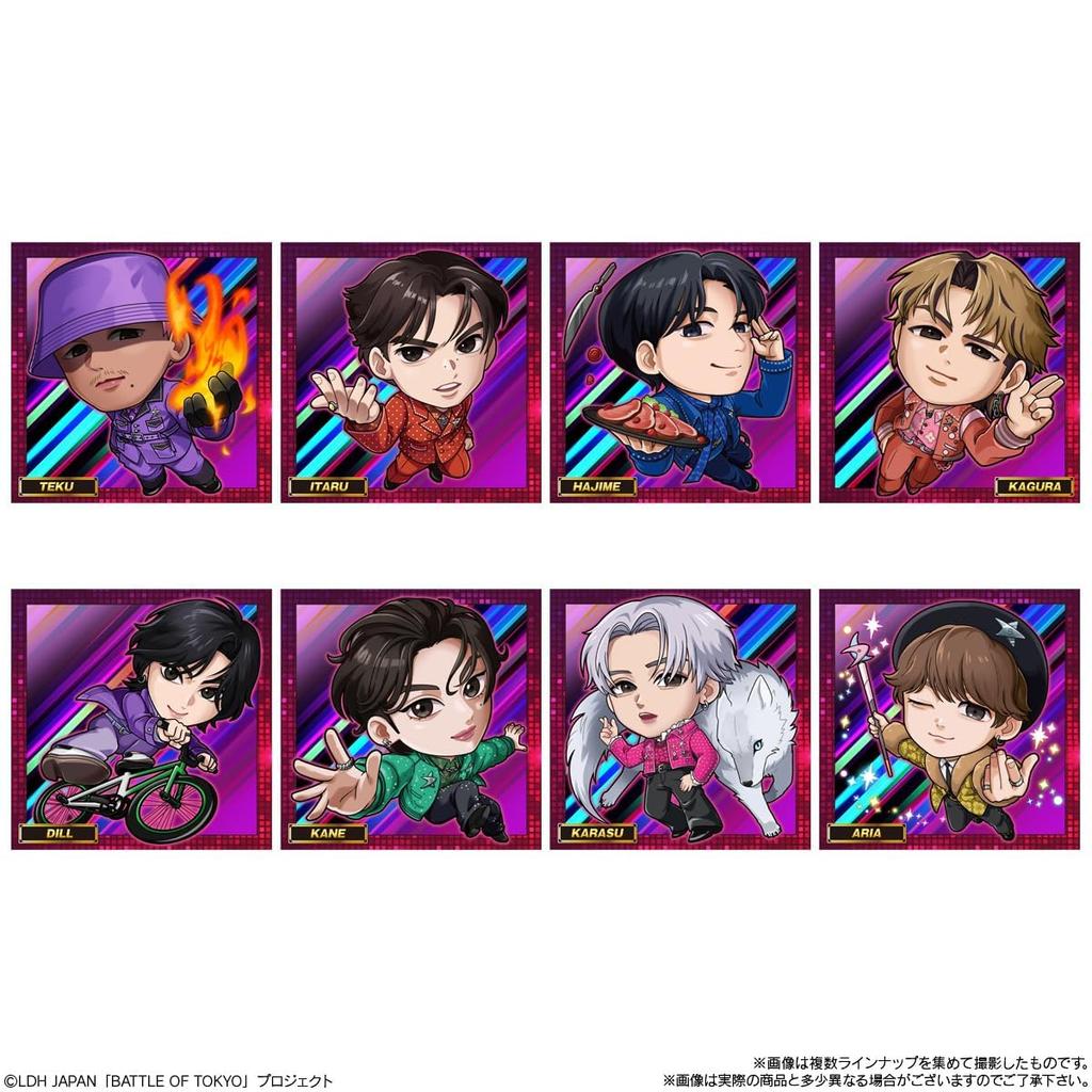 BANDAI Niformation BATTLE OF TOKYO Seal Wafers Candy (20 pieces) Toys/Wafer