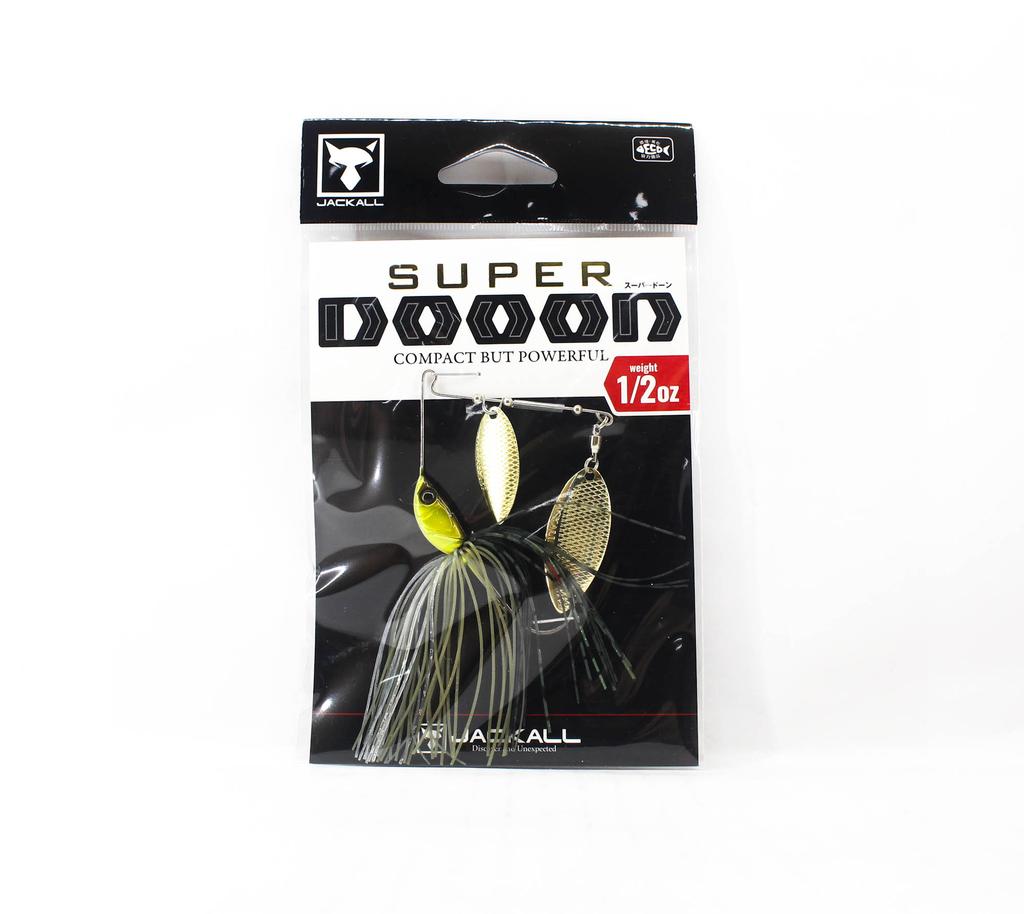 Jackall Spinner Bait Lure Super Dooon 1/2 Oz Gold Ayu (9825)