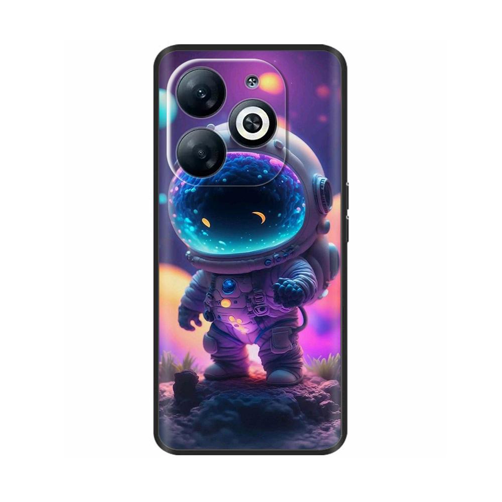 Phone Case For Infinix Smart 8 8pro 8Plus Cute Cartoon Painted Back Cover Soft TPU Bumper For Infinix Smart 8 Pro Plus Case Capa