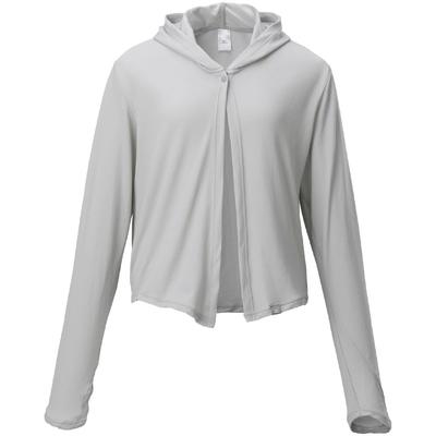 Wearable Sunscreen Hooded Ice Touch Heat Cool To the UV Light Gray's Bolero, UV, Protection, Touch, Protection, C2JYC303, Women's,