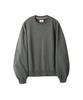 Leopeusaideu Oversized Sweatshirt M. Charcoal