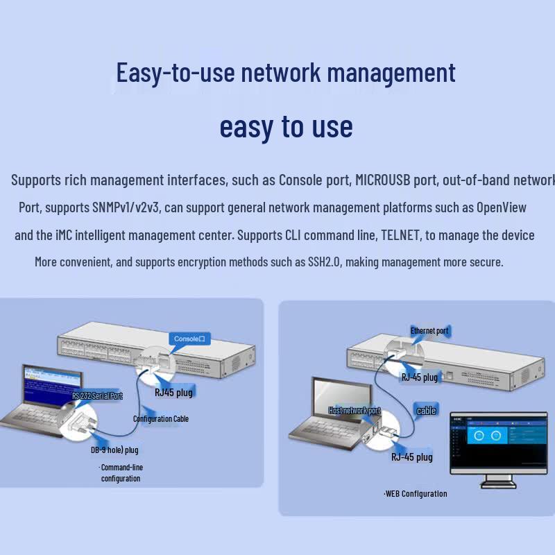 H3C S5560S-52S-EI Managed Enterprise Core Switch