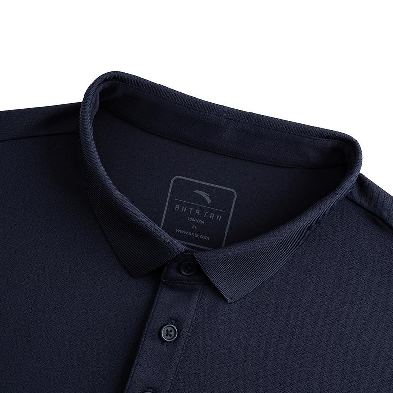 Anta Training Series Simple Breathable Versatile Casual Comfortable Fashion Short Sleeve Polo Shirt Men tops 952627114-9