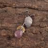 Natural Purple Cat'S Eye Sterling Silver Mother Gift Engagement Birthday Pendant PP-55-43