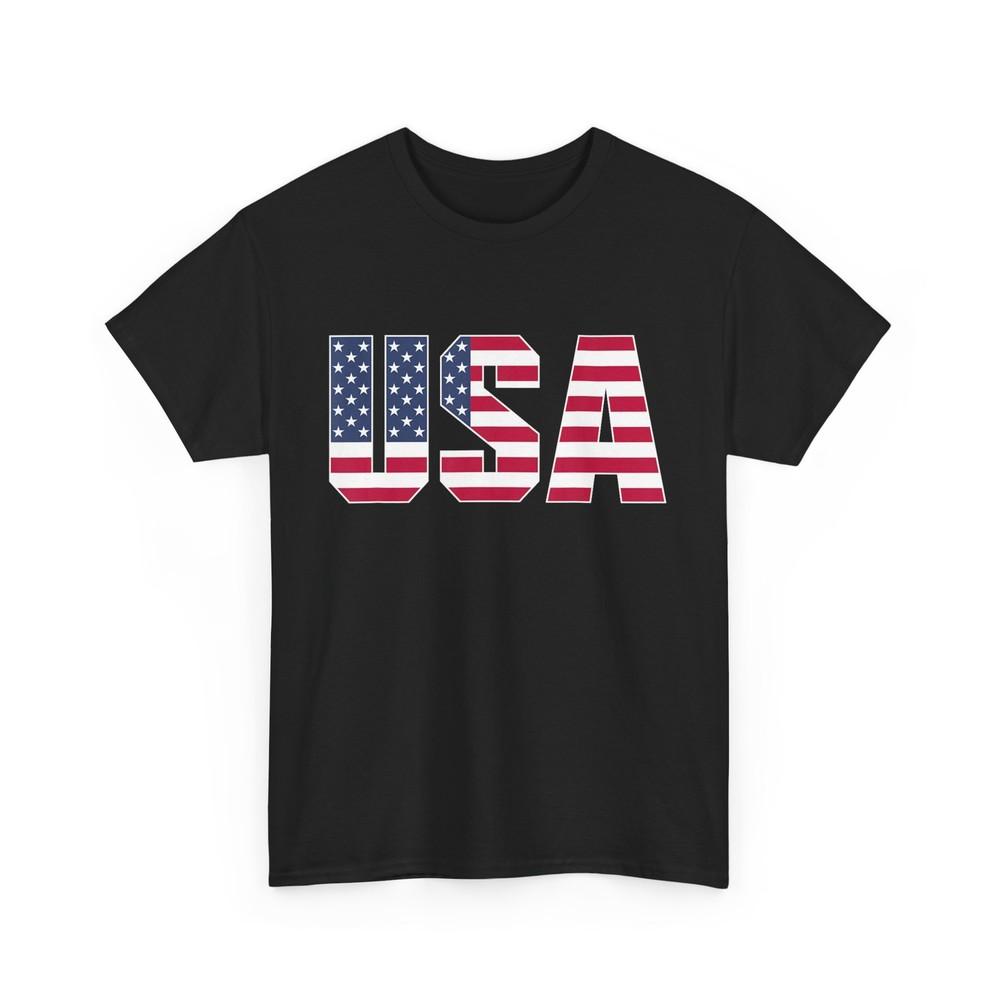 USA Patriotic National American Flag Women Men 4th of July T-Shirt