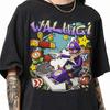 Waluigi Shirt, Retro Nintendo T-Shirt, Vintage Mario Kart Tee, Super Mario Villain Graphic Shirt, Universal Studios Trip Outfit