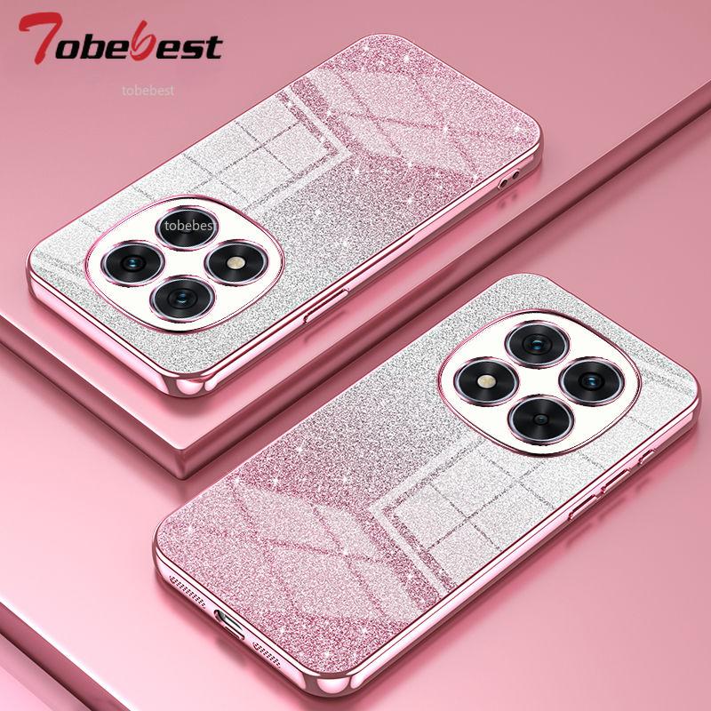 For Xiaomi Redmi 15C Note 15 Pro Plus 4G 5G Case Soft Silicone Bling Glitter Plating Silicone Cover