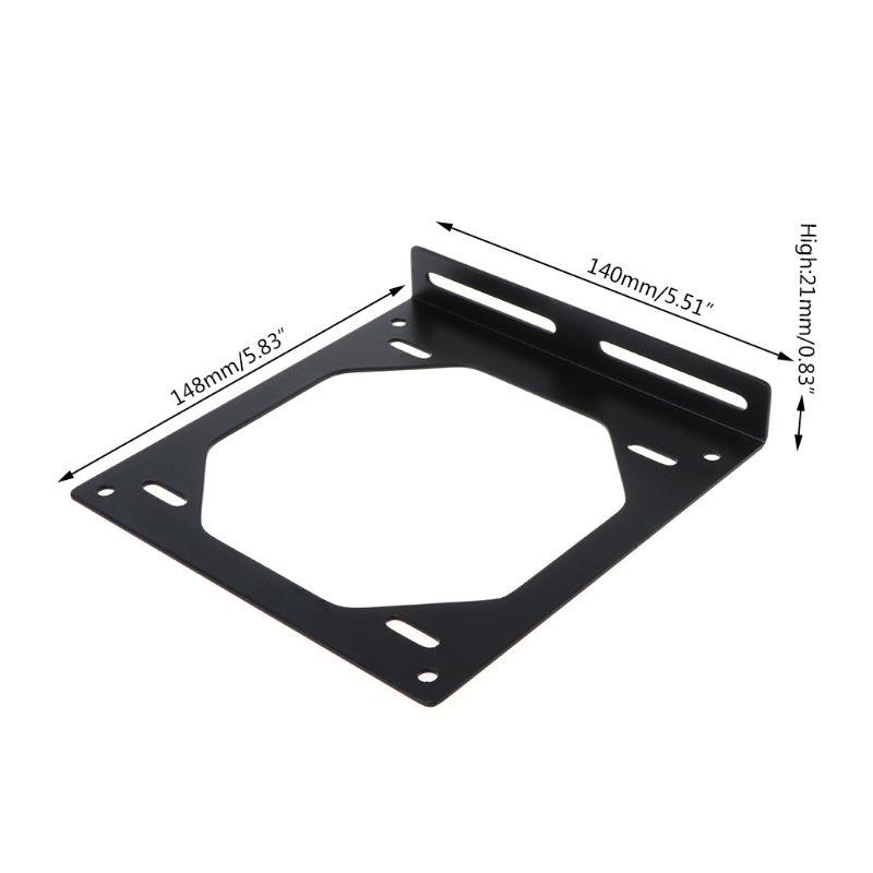 Desktop for Case DIY 120 240 360 480 Radiator Water Cooled External Bracket 12cm 14cm Fan Cooling Conversion Fix Bracket