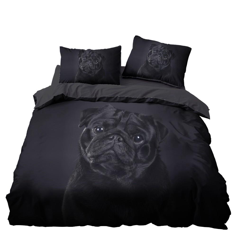 Dream NS Cute Pet Dog Roupa De Cama Bedding Set Home Textiles Set King Queen Pet Cat Duvet Cover Couette Bedclothes 2/3pcs