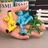 1/10PCS Suction Cup Stickbots Action Figures Poseable Sticky Robot Photography Stop Motion Props Collectible Desk Ornament Gifts