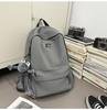 Schoolbag Korean ins new high-value fresh macaron backpack couple lightweight travel large-capacity backpack