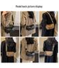 Women's 2025 Autumn Fashion Retro Pillow Crossbody Bag with Wide Strap