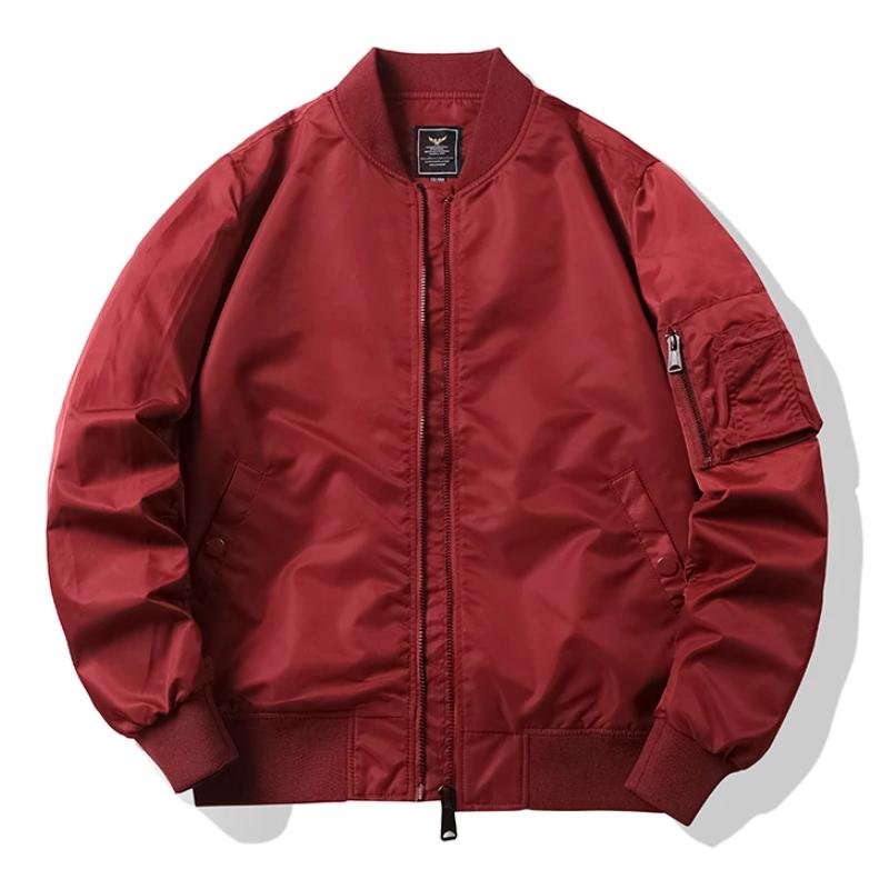 Retro Tooling American Air Force Pilotjacka Vår och höst Ma1 Pilot Casual Baseball Uniform Jacka för män