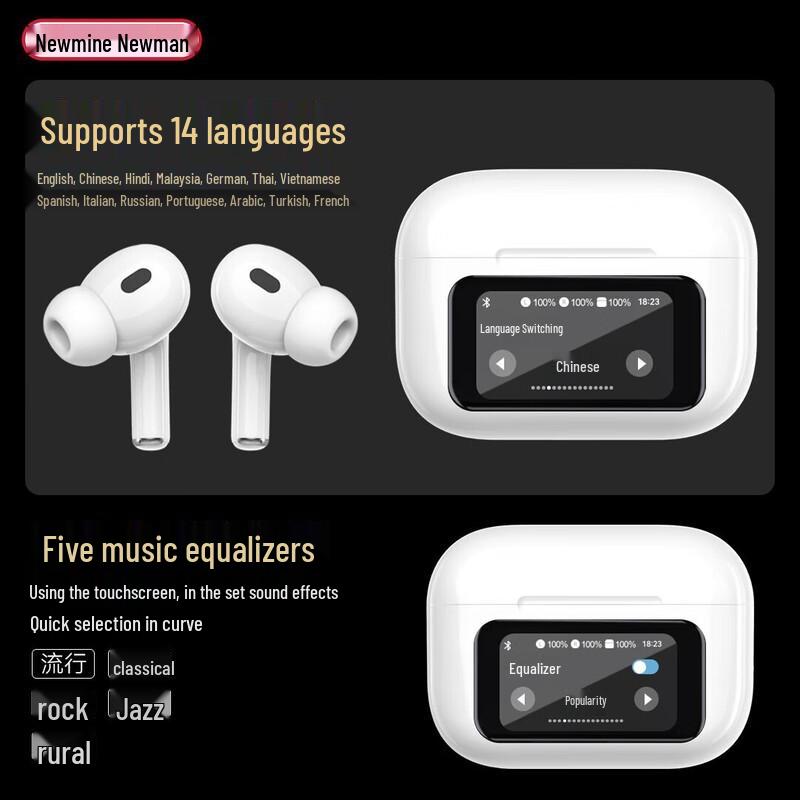Newman T9 Active Noise Cancelling True Wireless Earbuds